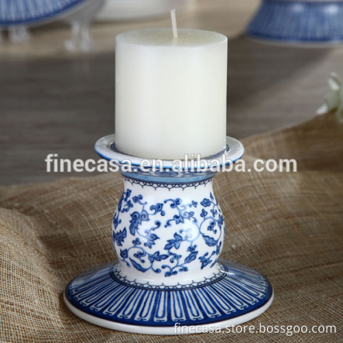Elegant New Bone China Ceramic Chinese Candle Holder Made in China